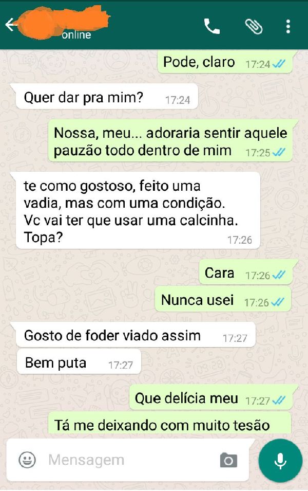 Foto 3 do Conto erotico: Ele só comia com uma condição: Se eu usasse uma Calcinha