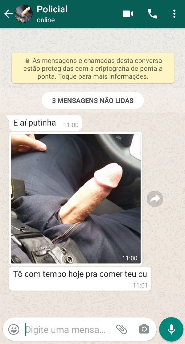 Foto 1 do Conto erotico: Policial me pegou no flagra e também quis foder meu rabo - FINAL