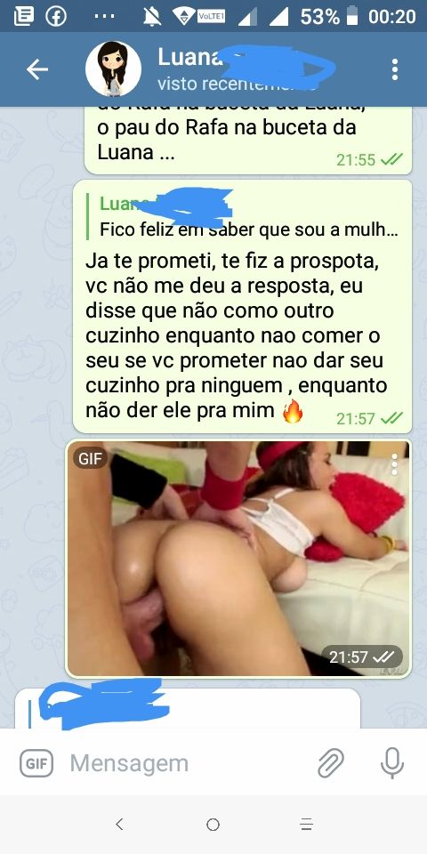 Foto 2 do Conto erotico: Dialogo quente e real com uma putinha no Telegram