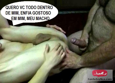 Quadrinho Erotico TRANSANDO COM O EX-PADASTRO. Imagem 6