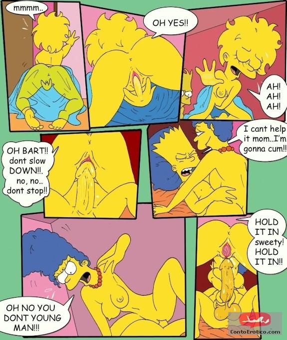 Quadrinho Erotico The Simpsons Imagem 10