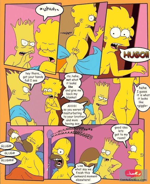 Quadrinho Erotico The Simpsons Imagem 11