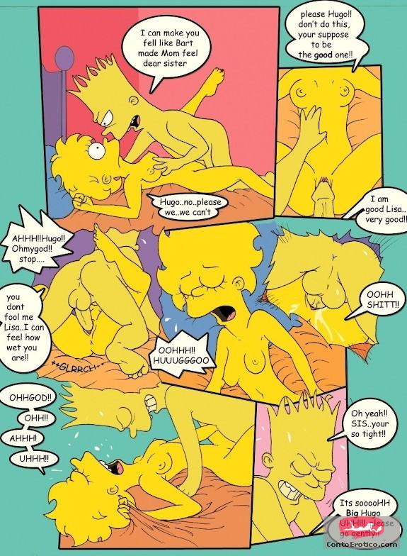 Quadrinho Erotico The Simpsons Imagem 13