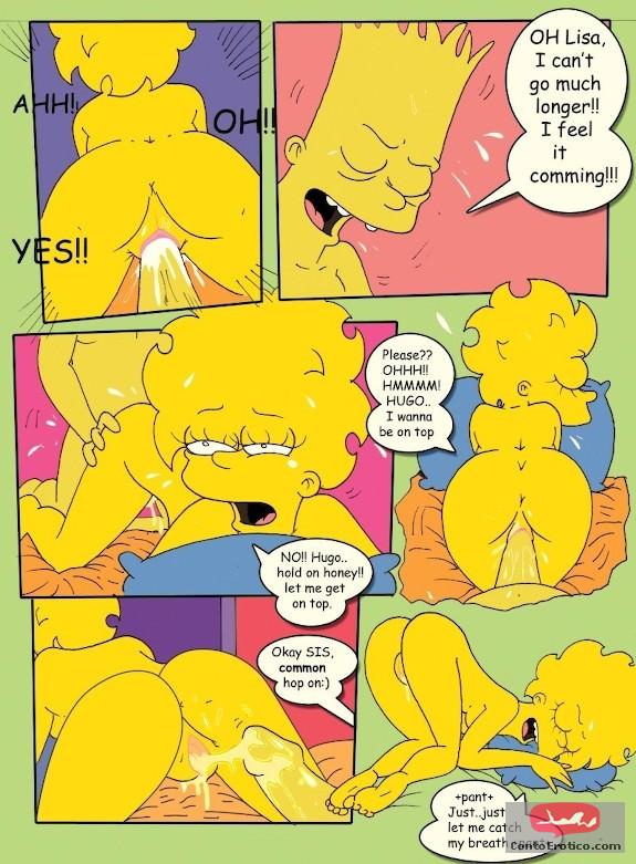 Quadrinho Erotico The Simpsons Imagem 16