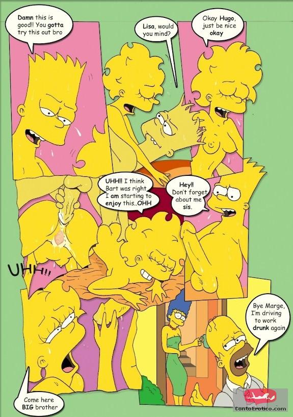 Quadrinho Erotico The Simpsons Imagem 19