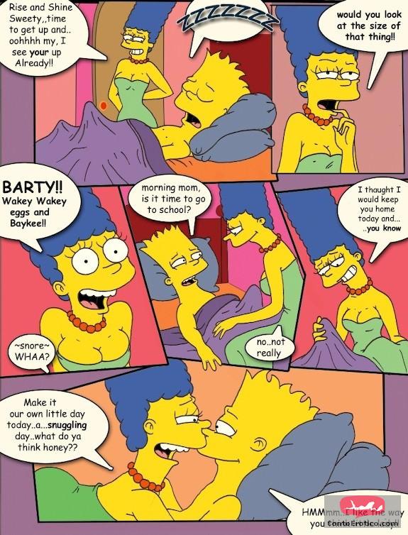 Quadrinho Erotico The Simpsons Imagem 2