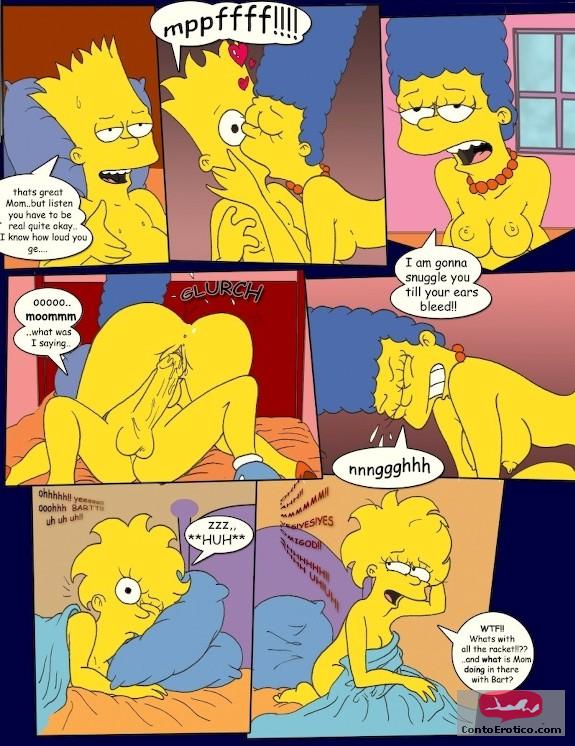 Quadrinho Erotico The Simpsons Imagem 5