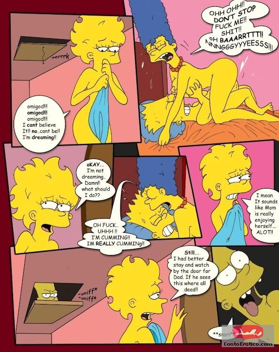 Quadrinho Erotico The Simpsons Imagem 7