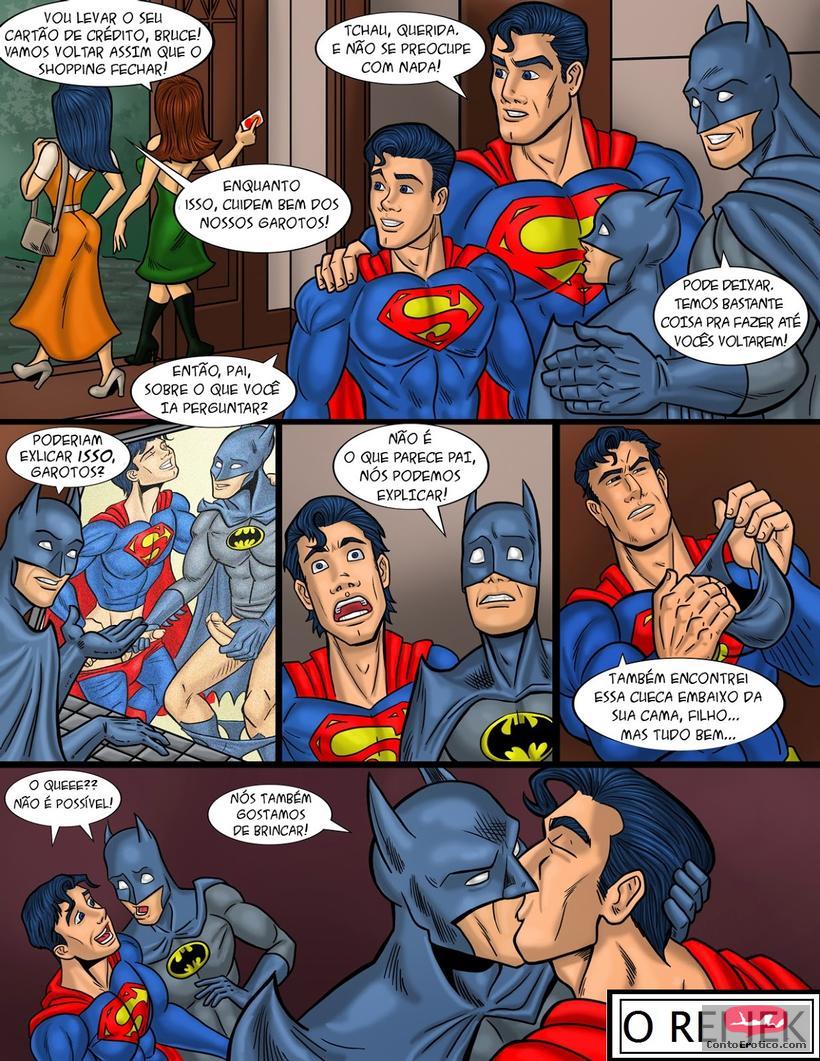 Quadrinho Erotico Batman vs Superman [oreijek] Imagem 1