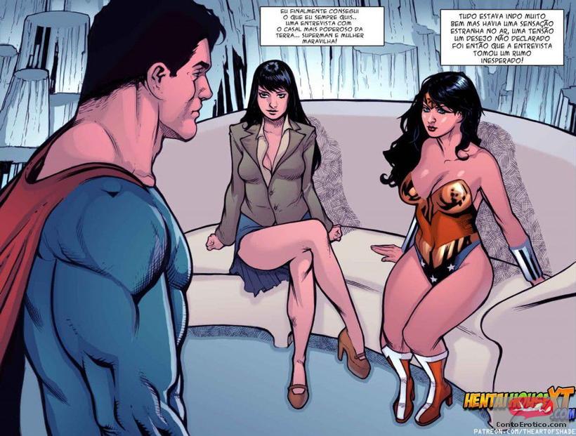 Quadrinho Erotico superman fudendo mulher maravilha Imagem 2