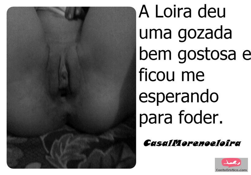 Quadrinho Erotico Loira Toda Safada Em casa Imagem 15