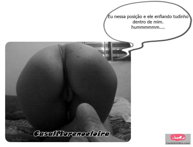 Quadrinho Erotico Loira Toda Safada Em casa Imagem 5