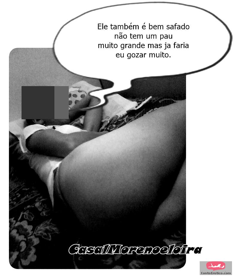 Quadrinho Erotico Loira Toda Safada Em casa Imagem 7