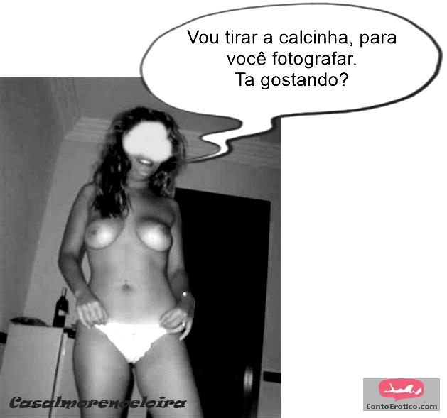 Quadrinho Erotico LOIRA CHUPANDO COM VONTADE Imagem 3