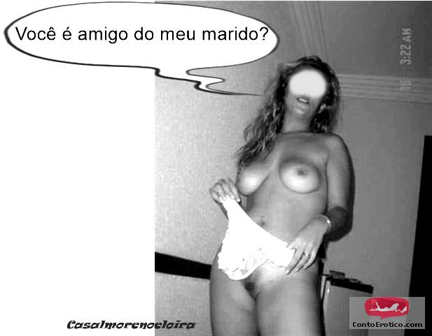 Quadrinho Erotico LOIRA CHUPANDO COM VONTADE Imagem 4