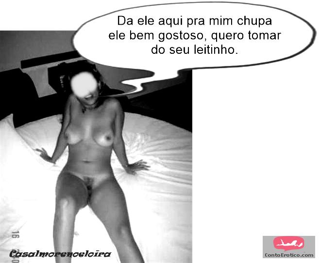 Quadrinho Erotico LOIRA CHUPANDO COM VONTADE Imagem 7