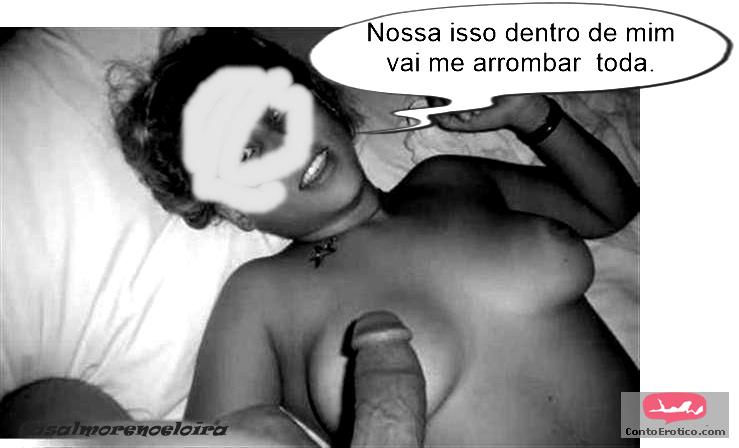 Quadrinho Erotico LOIRA CHUPANDO COM VONTADE Imagem 8