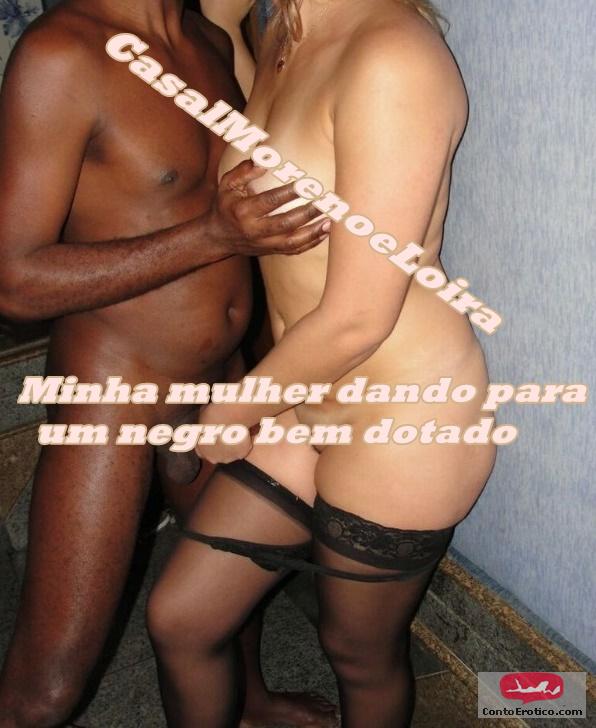 Quadrinho Erotico Minha mulher dando para um negro bem dotado Imagem 1