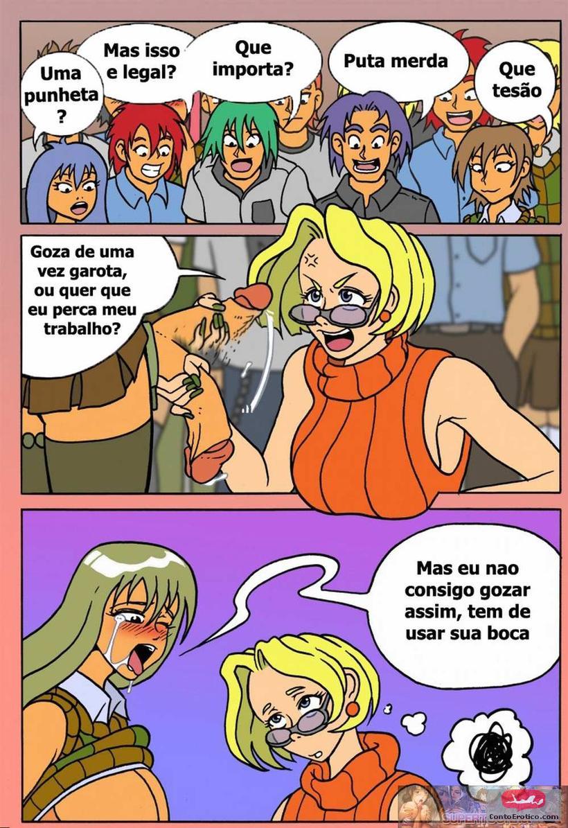 Quadrinho Erotico escola de travestis parte 2 Imagem 4