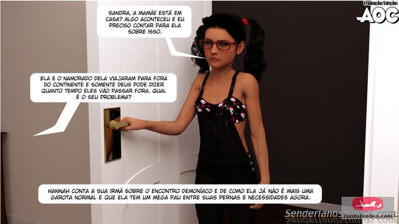 Quadrinho Erotico O Desejo de Hannah - Parte 2 Imagem 1