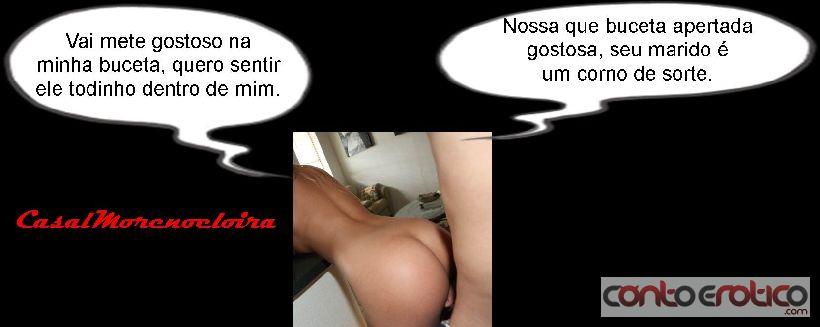 Quadrinho Erotico Loira Safada Dando Para o Personal Imagem 6