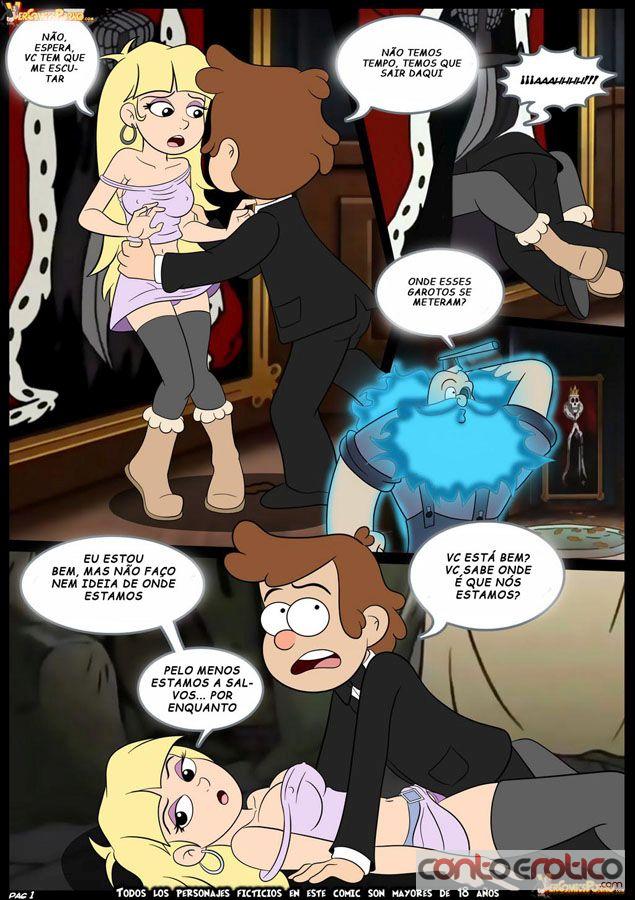 Quadrinho Erotico Gravity Falls - Nem Tudo É O Que Parece - Parte 1 Imagem 2