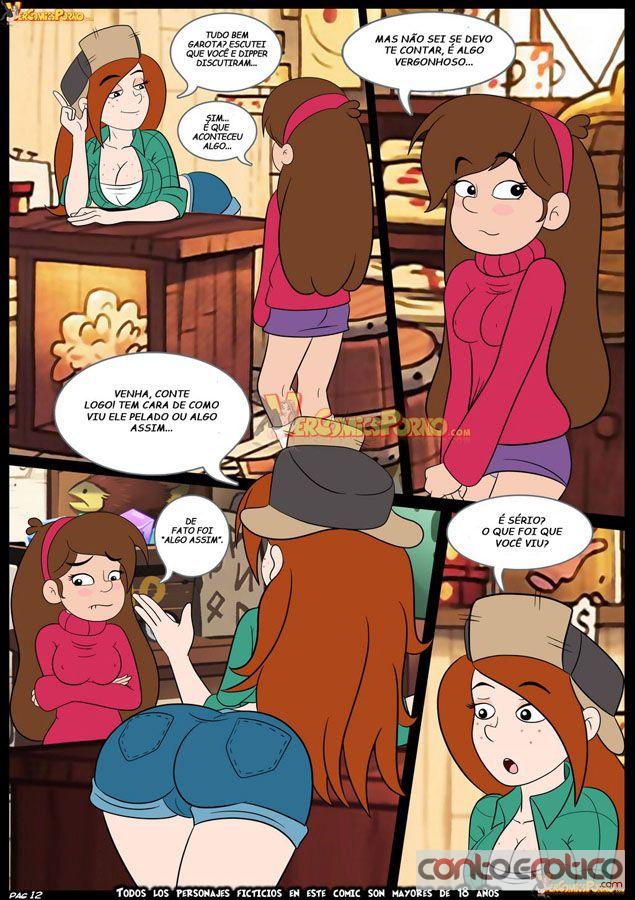 Quadrinho Erotico Gravity Falls - Nem Tudo É O Que Parece - Parte 2 Imagem 2