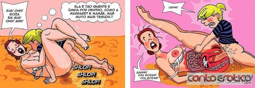 Quadrinho Erotico DENNIS - OS PERIGOS DA PUBERDADE - Parte 3/3 Imagem 14