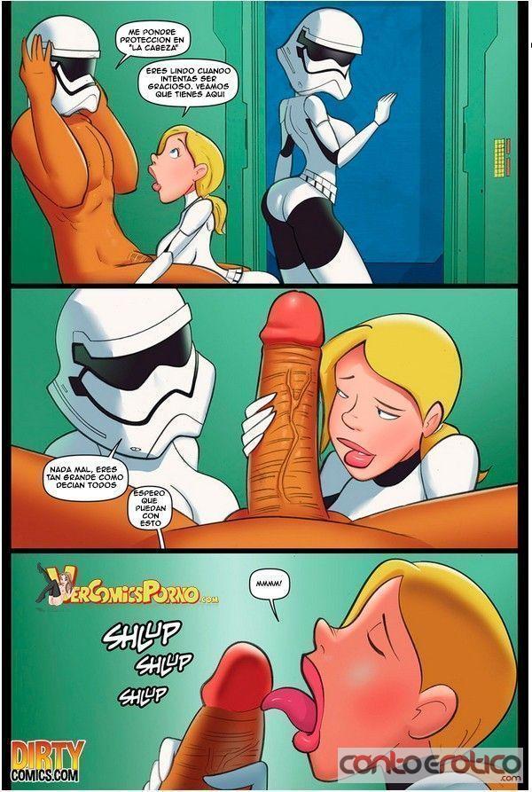 Quadrinho Erotico Star Wars visto pelo lado pornô... Imagem 4