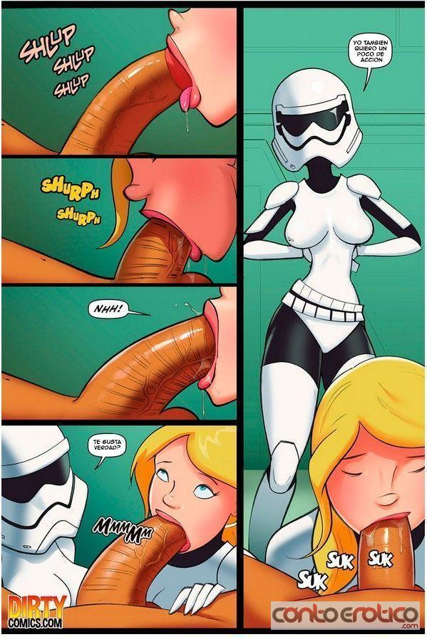 Quadrinho Erotico Star Wars visto pelo lado pornô... Imagem 5