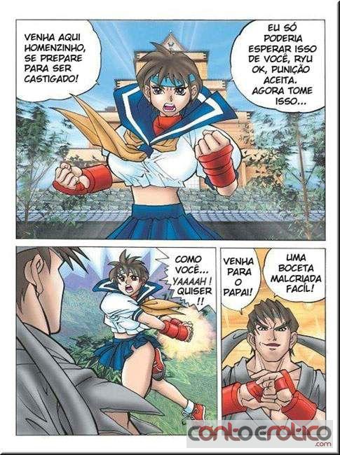 Quadrinho Erotico Strep Fighter - Parte 1 Imagem 5