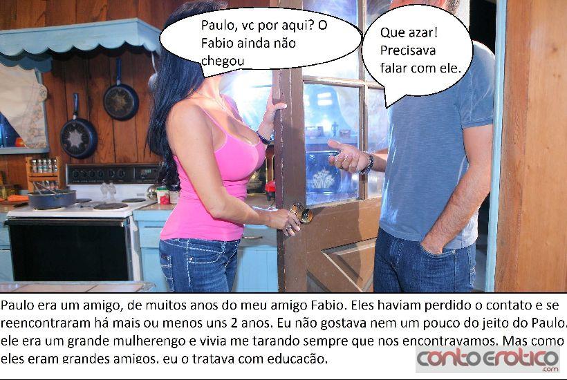 Quadrinho Erotico Ajudando o amigo (Parte 1) Imagem 1