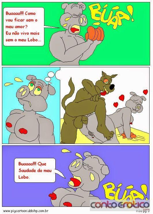 Quadrinho Erotico O Lobo e o Porco Episodio 2 Imagem 4