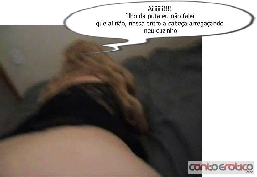 Quadrinho Erotico A Loira Safada e o Entregador de Gaz (Parte 2) Imagem 10