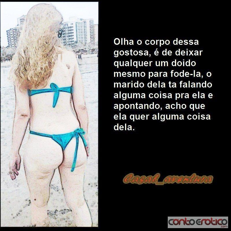 Quadrinho Erotico Uma Loira Deliciosa Na Praia (1Parte) Imagem 6