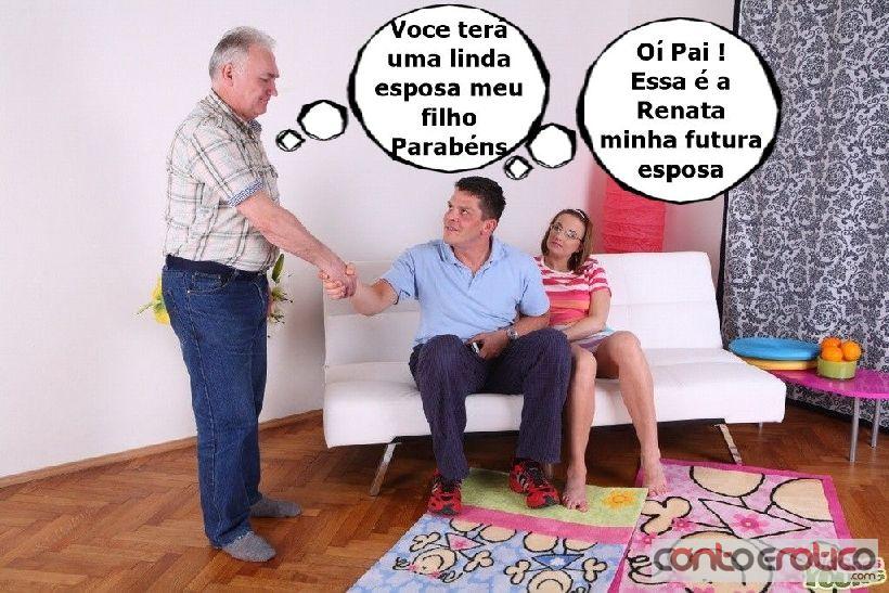 Quadrinho Erotico Puta dio pai e do filho Imagem 2