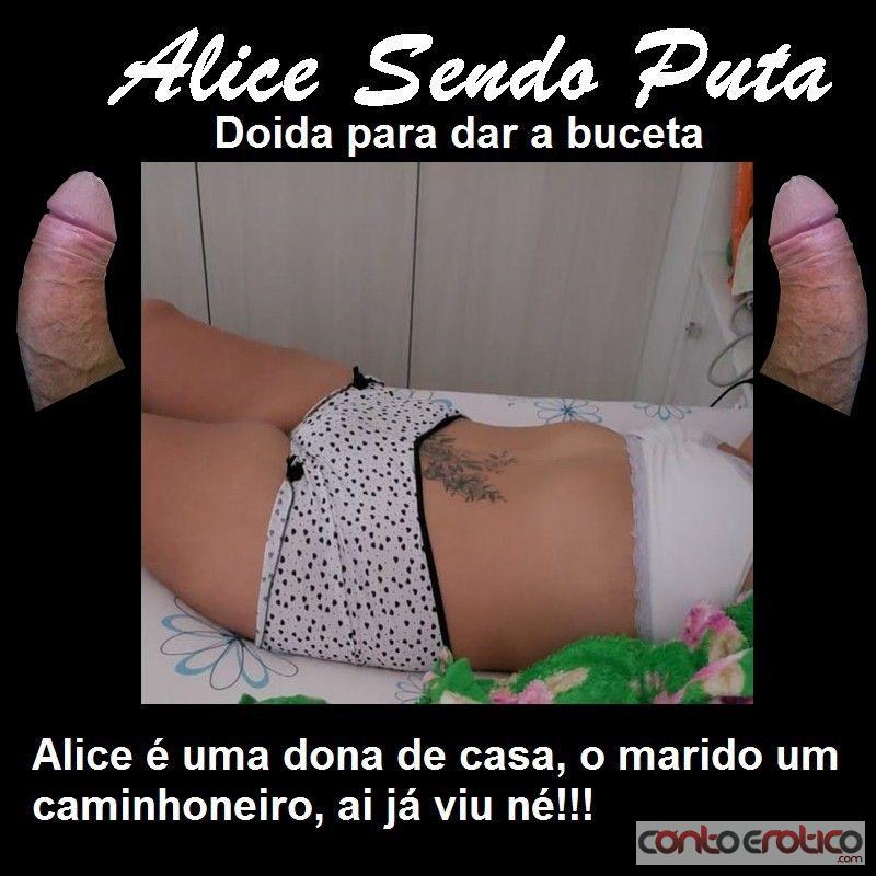 Quadrinho Erotico Alice Sendo Puta 1 Imagem 1