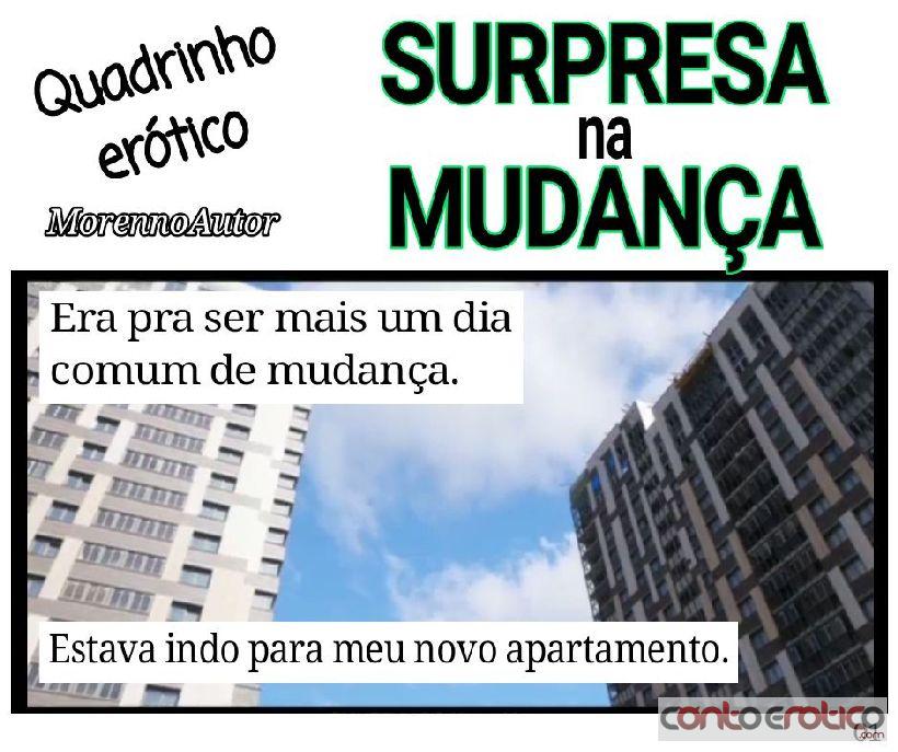 Quadrinho Erotico Surpresa na Mudança Imagem 1