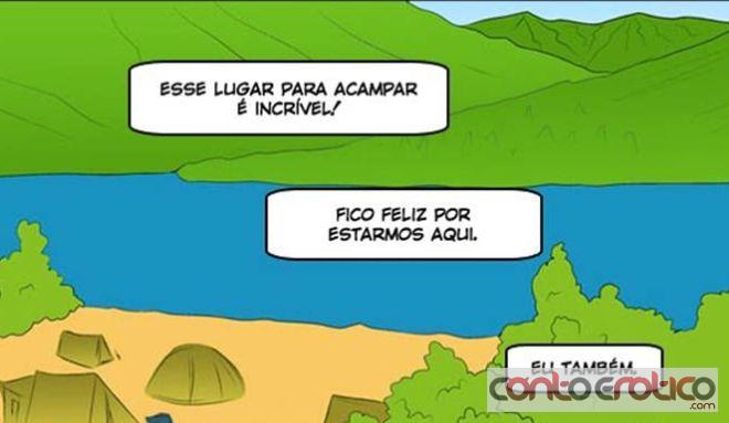 Quadrinho Erotico O Camping Imagem 1