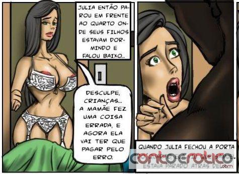 Quadrinho Erotico Mulher Casada Chantageada Imagem 5