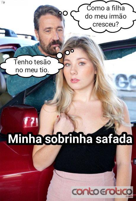 Quadrinho Erotico Minha sobrinha safada. Imagem 1