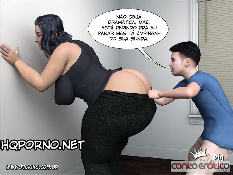 Quadrinho Erotico MARGO sendo a PUTONA do seu filho - Parte 1 Imagem 15