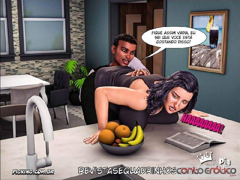 Quadrinho Erotico Margo dando para o amigo do seu filho - Parte 2 Imagem 17