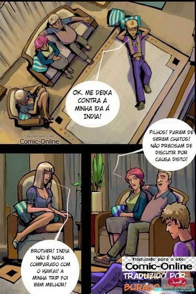 Quadrinho Erotico Familia Pervertida Imagem 1