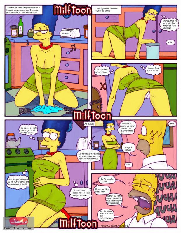 Quadrinho Erotico Os Simpsons Hentai Imagem 1