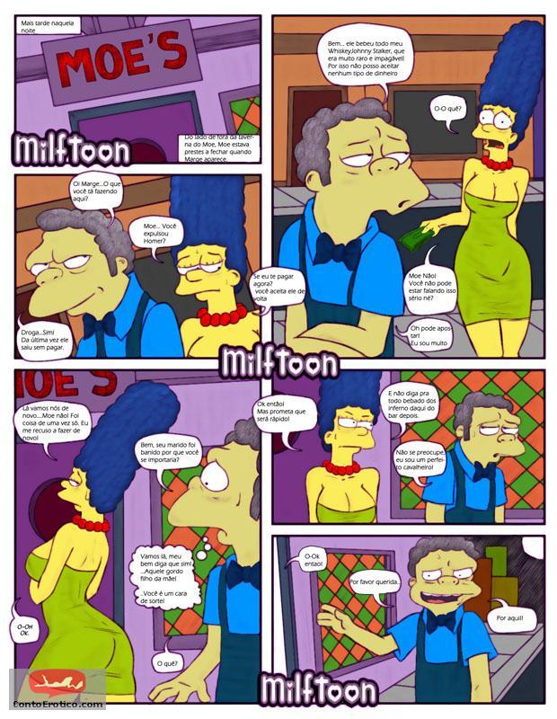 Quadrinho Erotico Os Simpsons Hentai Imagem 3