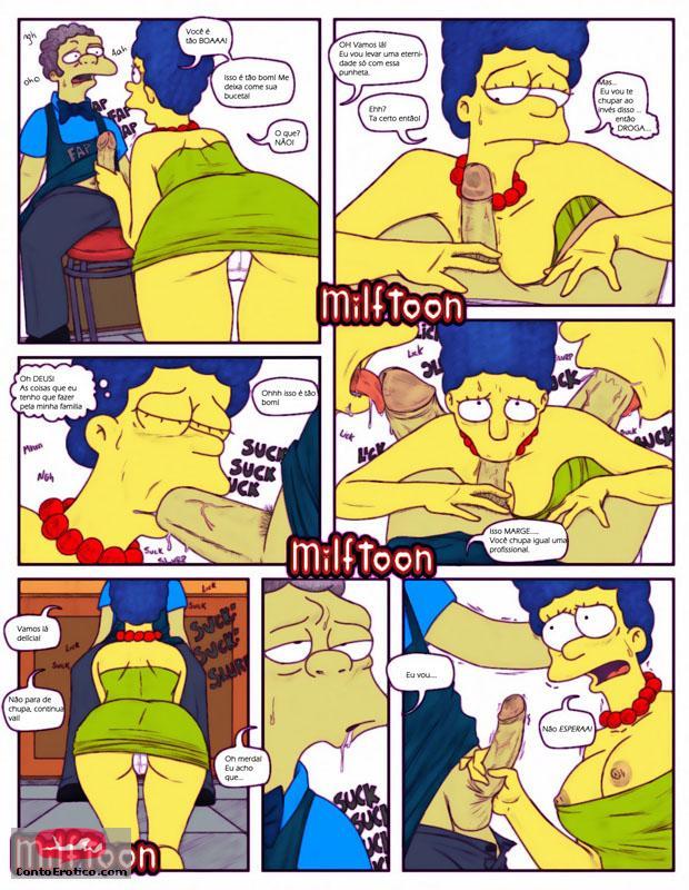 Quadrinho Erotico Os Simpsons Hentai Imagem 5