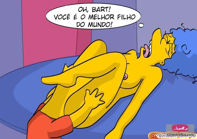 Quadrinho Erotico A família Simpson bêbada Imagem 10