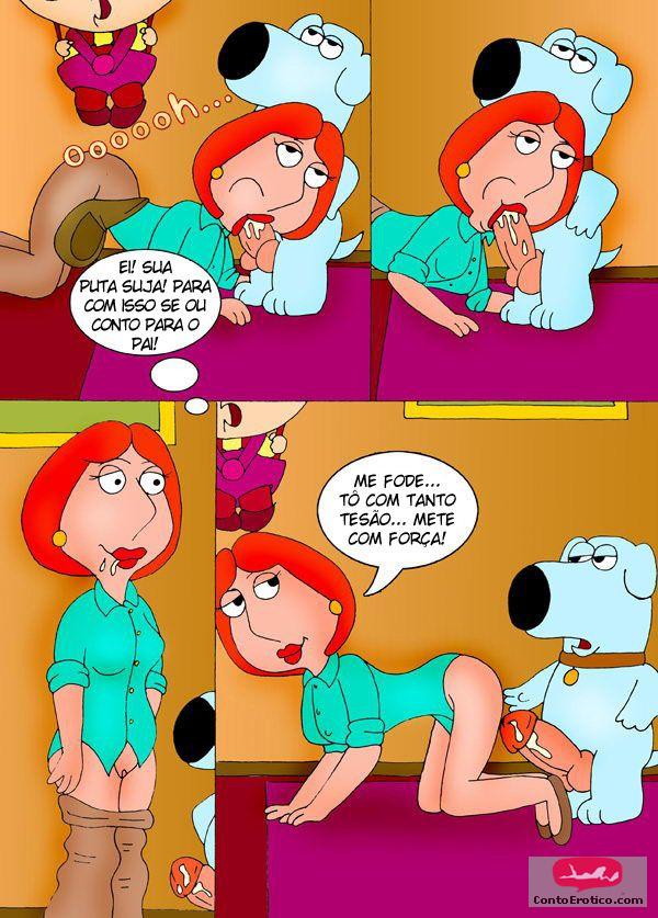 Quadrinho Erotico PUTARIA NA FAMILY GUY Imagem 3