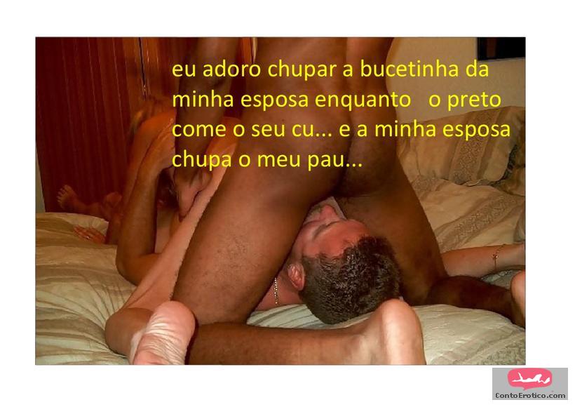 Quadrinho Erotico Postagem dedicada ao marido corninho que.... Imagem 10